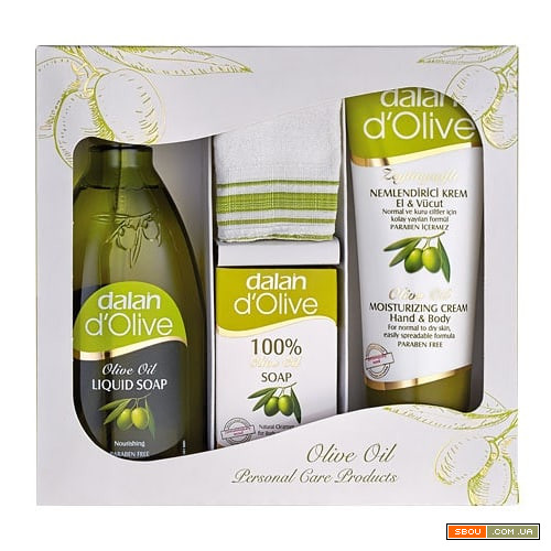 Набор Набор Dalan D'Olive подарочный на основе оливкового масла Дніпро - изображение 1