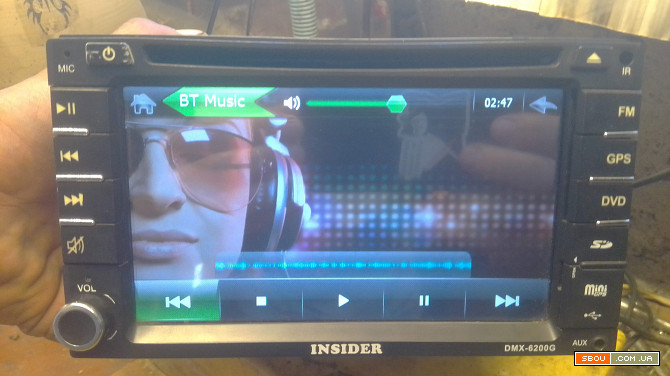 2din автомагнитола insider dmx 6200g Артемівськ - изображение 1