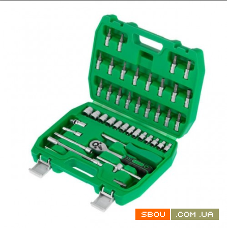 Набір інструментів, 46 од., 1/4 ; INTERTOOL ET-6046SP Черкаси - изображение 1