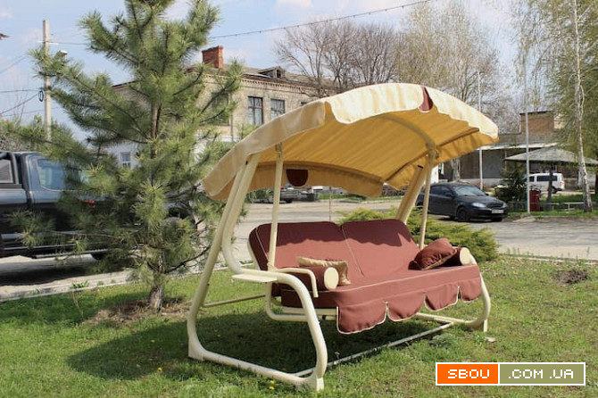 Садові гойдалки - ідеальний відпочинок та максимальний комфорт на дачі Дніпро - изображение 1