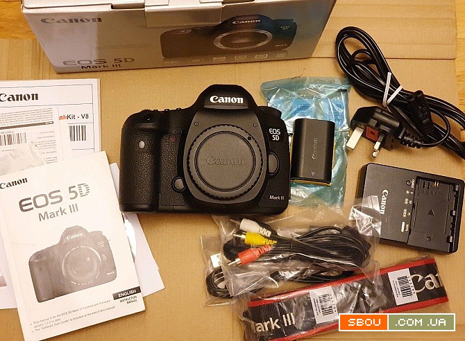 Продажа Canon 5D Mark III с объективом 24-105 мм Київ - изображение 1