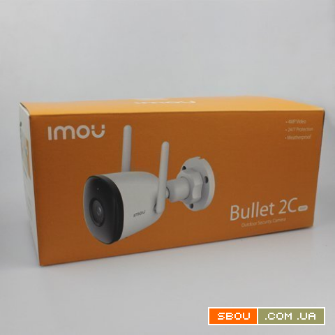 IMOU IPC-F42P (2.8мм) 4Мп Wi-Fi IP вулична Ужгород - изображение 1