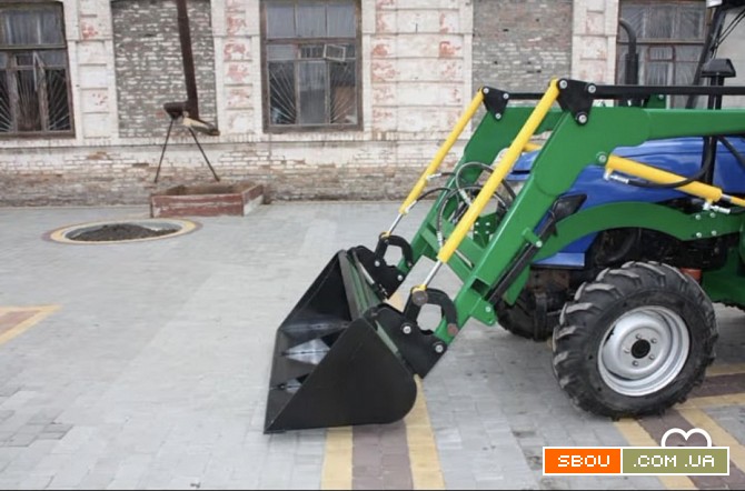 Навісний фронтальний навантажувач КУН на міні-трактор Запоріжжя - изображение 1