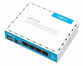 Недорогой маршрутизатор Mikrotik hAP lite classic