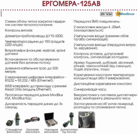 Теплолічильник промисловий RS-485 4–20 мА Modbus АСУТП, SCADA