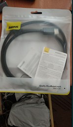 Кабель HDMI Baseus 4K USB 2.0