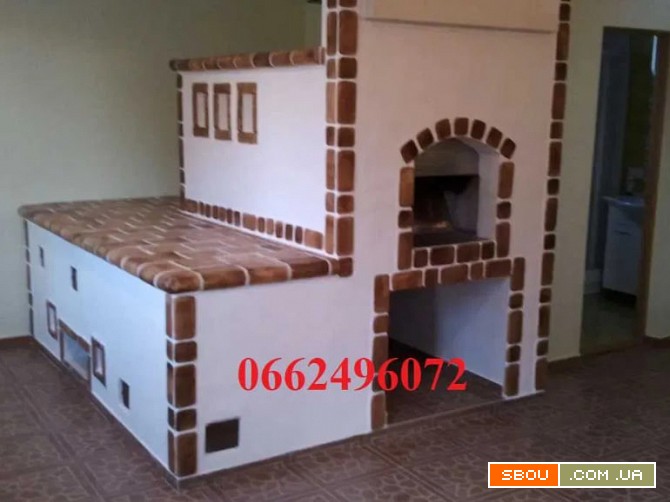 Кладка печей, груб, лежанок. Лубни - изображение 1