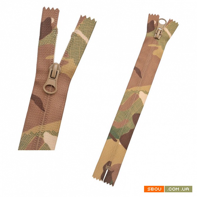 Молния №5 Multi Camouflage+Tan оптом с быстрой доставкой Київ - изображение 1