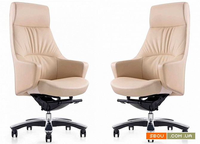 Элитное кресло руководителя Status A2208 BEG Київ - изображение 1