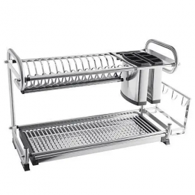 Двухъярусная нержавеющая сушилка