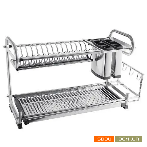 Двухъярусная нержавеющая сушилка Харків - изображение 1