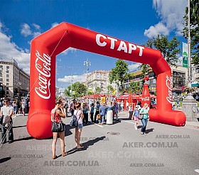 Надувні арки та надувні намети. Надувна рекламна.