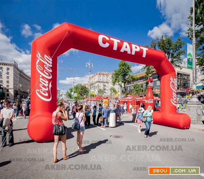 Надувні арки та надувні намети. Надувна рекламна. Київ - изображение 1