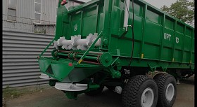 Розкидач курячого посліду, компосту, вапна, дефекату ПРТ-7, ПРТ-10