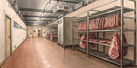 Шоковая заморозка,низькотемпературні камери для переробки