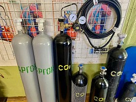 Балон новий 10л з Аргоном