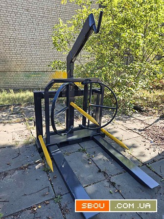 3 в 1: Гак для біг-бегів, вила для тюків, вила для євро-піддонів Запоріжжя - изображение 1