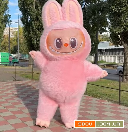 Костюм аниматору Лабуба для развлечения детей, взрослых Київ - изображение 1