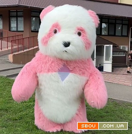 Костюм аниматору Мишка 250 см, свобода движений, обзор, 4 часа работы Киев - изображение 1