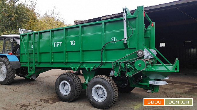 Розкидач курячого посліду ПРТ-10 Запорожье - изображение 1