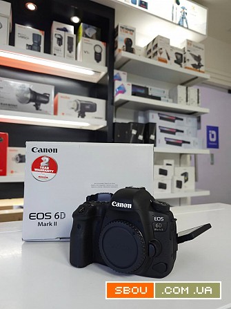 Дзеркальна камера Canon EOS 6D Mark II Київ - изображение 1
