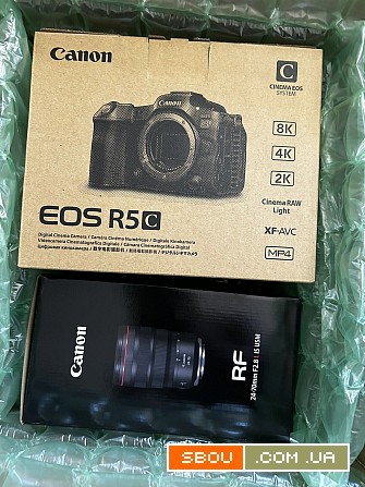 Canon EOS R5 C бездзеркальної кінокамери з RF 24-70mm f/2.8 об'єктивом Киев - изображение 1