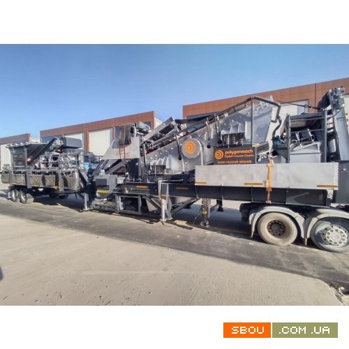 Мобільна дробарна установка Polygonmach JCV-2, 120-150 т / год, 0 + 35 Киев - изображение 1