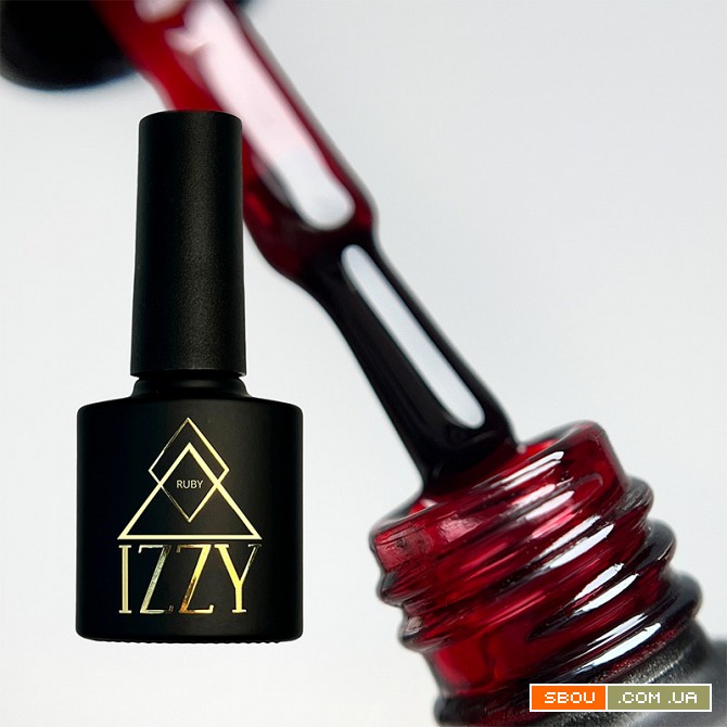 Глибина та Насиченість: Вітражний Червоний Гель-лак Izzy Bloom Ruby 10 Киев - изображение 1
