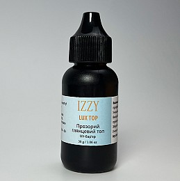 Мега-Об'єм 30г! Топ Izzy Lux Top з УФ-захистом та Дзеркальним Блиском
