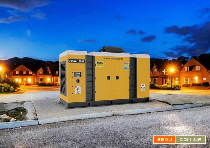 Газова Генераторна установка Power Hub G250 Квт (Польща), 2025 р. в. Київ - изображение 1
