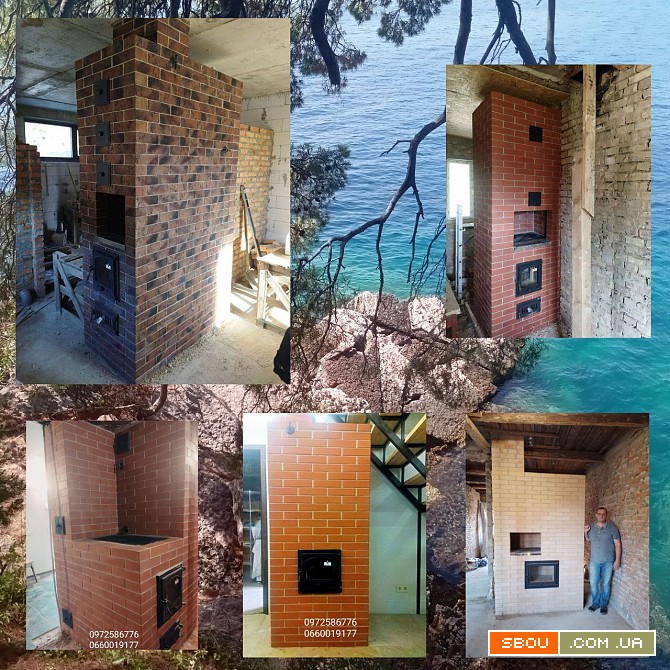 Барбекю, камін-піч, грубі, печі Київ - изображение 1