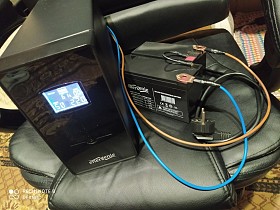 ИБП ДБЖ UPS EnerGenie 1200VA EG-UPS-033 - Зовнішній акб, Внешний акб