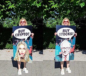 Лентикулярна 3D реклама, що привертає увагу без електрики