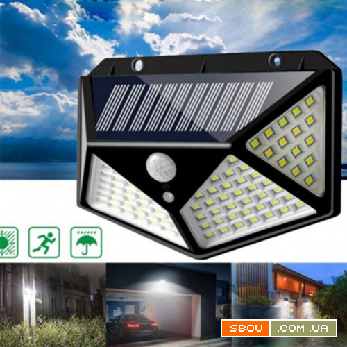 Настенный уличный светильник с датчиком движения Solar Motion Sensor L Киев - изображение 1