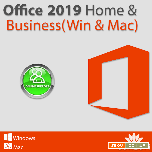 Microsoft Office Для дома и бизнеса 2019 для 1ПК (T5D-03189) Київ - изображение 1