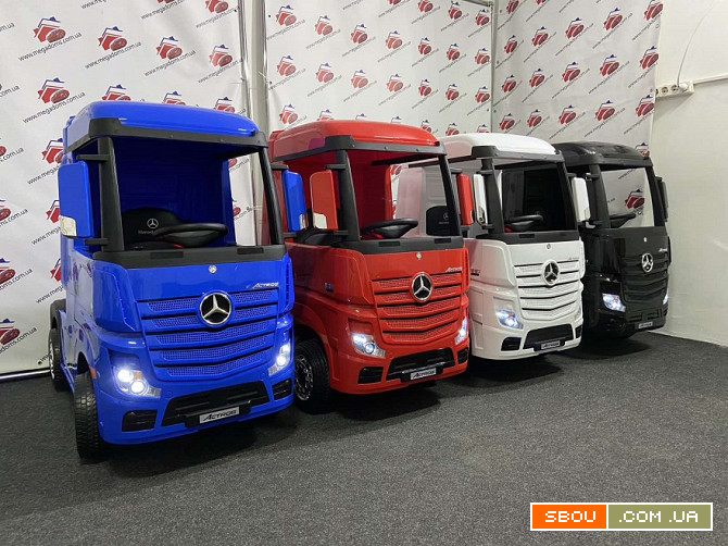 Детский электромобиль-фура- грузовик MERCEDES-BENZ ACTROS M 4208EBLR Днепропетровск - изображение 1