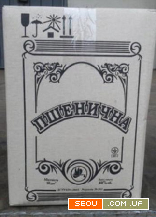 Продам оптом водку "Пшеничная" (10 л) в тетрапаках с краником. Київ - изображение 1