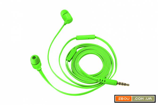 Гарнітура Duga In-Ear Headphones - Neon Green Львів - изображение 1