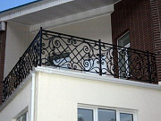 Кованые и сварные балконные перила, лестничные ограждения