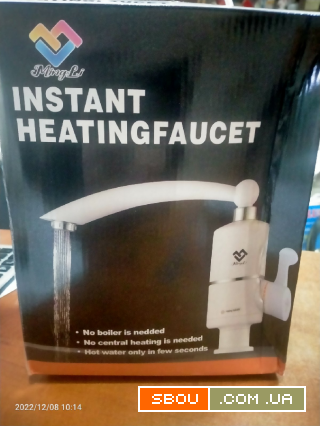 Проточный водонагреватель instant heating faucet Запорожье - изображение 1