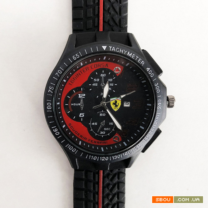 Часы наручные Ferrari (реплика) Львів - изображение 1