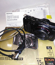 Фотоаппарат Fujifilm FinePix F550EXR Black