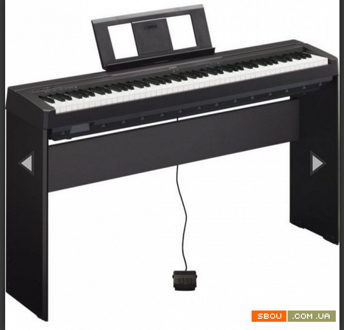 Продам Цифрове Фортепіано(сінтезатор) Yamaha P45b+стійка для інструмег Дубно - изображение 1