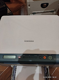 Флагман Мфу от Samsung Scx-4220/4200. Заправленный картридж Вечный чип