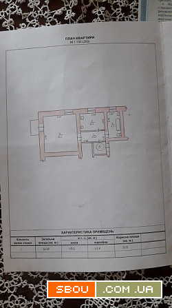 Продам власну 1 кімнатну квартиру Житомир - изображение 1