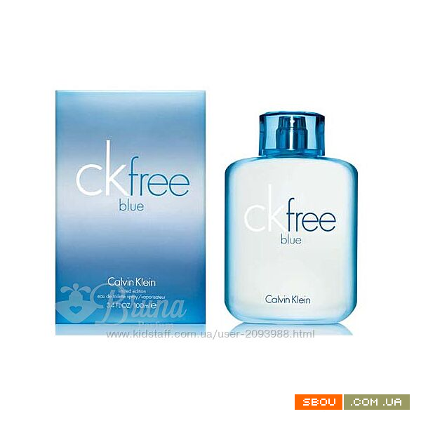 Calvin Klein CK Free Blue 100 ml Ивано-Франковск - изображение 1