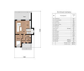 Продаж двоповерхового будинку 162,3 кв.м в стилі Hi-tec в селі Іванков